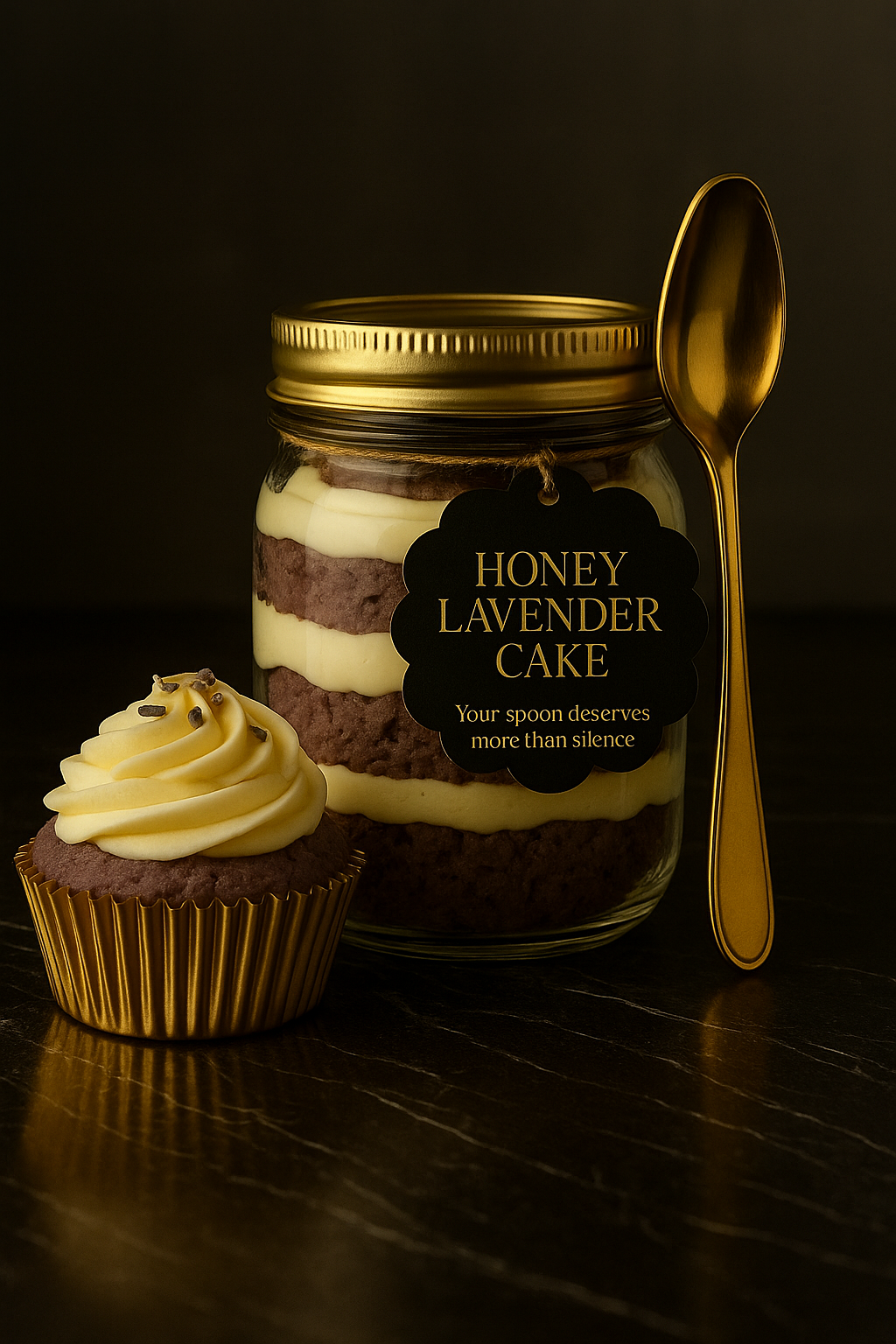 Honey Lavender Cake with 1 Month Diner Chat Access